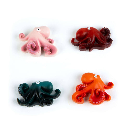 Colorful OCTOPUS magnets s/4