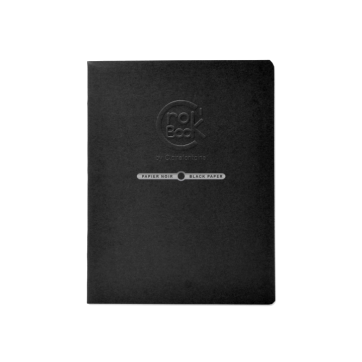 Crokbook Noir -Black Sketchbook 6.75x8.75"