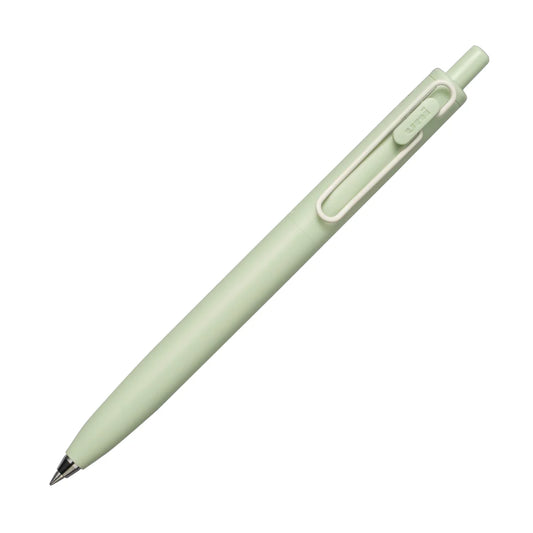 Uniball One - Sage green Body - Black Ink