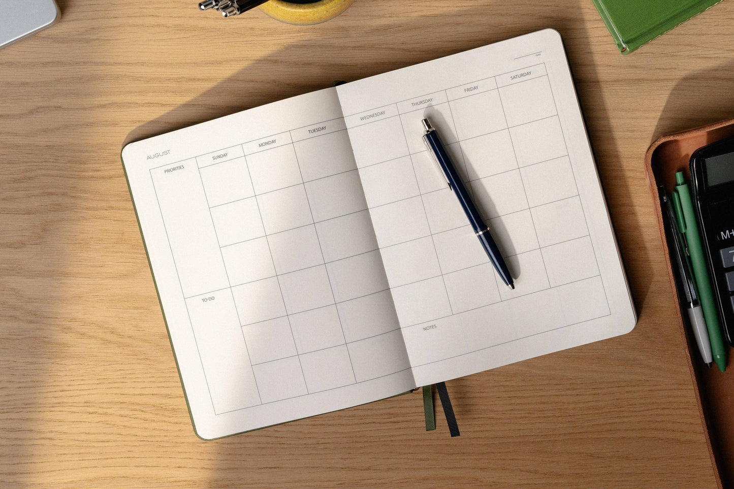 Yearly Workflow Planner (2026)