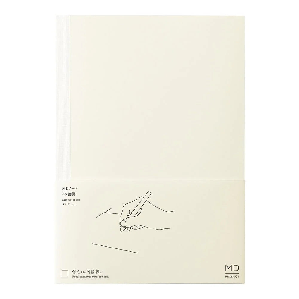 Blank A5 Notebook - MD Midori