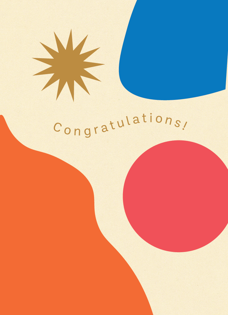 Congratulations Card - Congratulations!