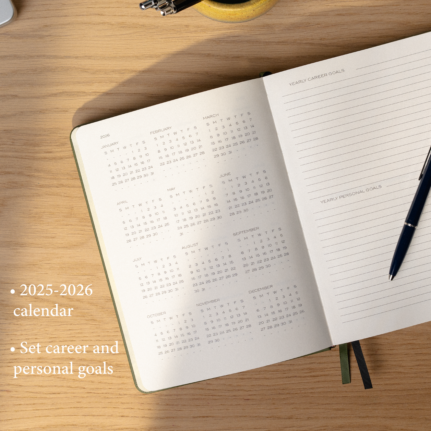 Yearly Workflow Planner (2026)