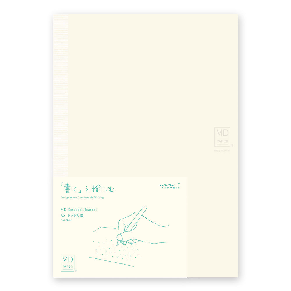 Dot Grid A5 Notebook - MD Midori